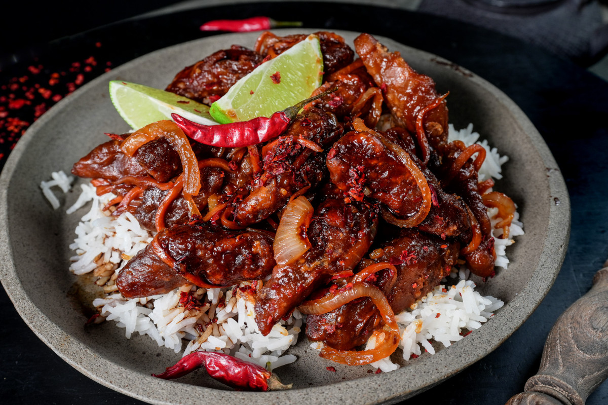 Veganes Knusper-Chili Rind ``Asian-Style``