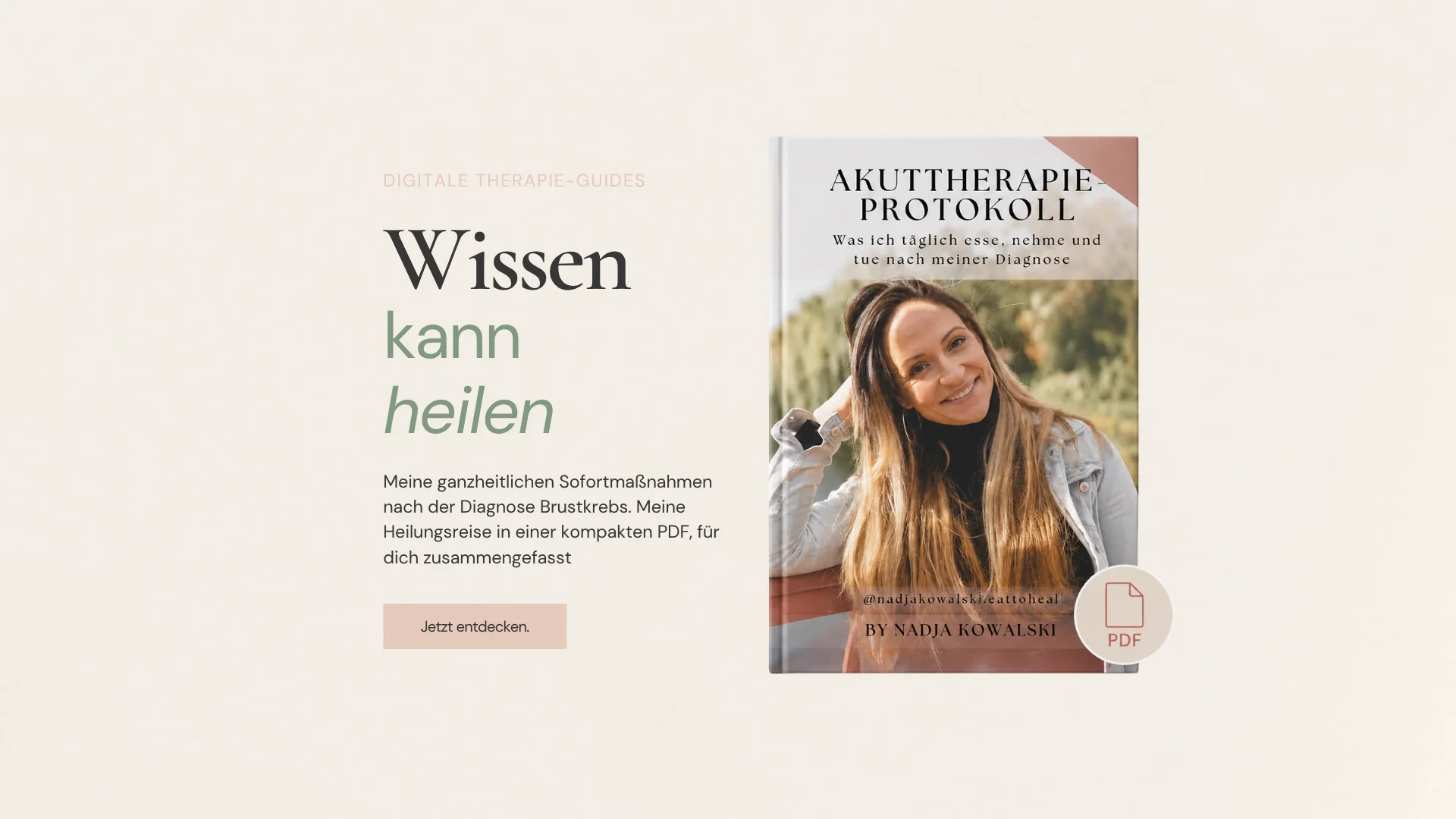 Eat to Heal Akuttherapieprotokoll